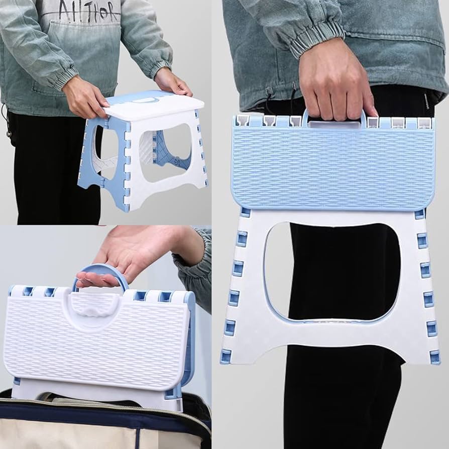 Portable Plastic Folding Stool Multi Purpose House Mini Stool Outdoor