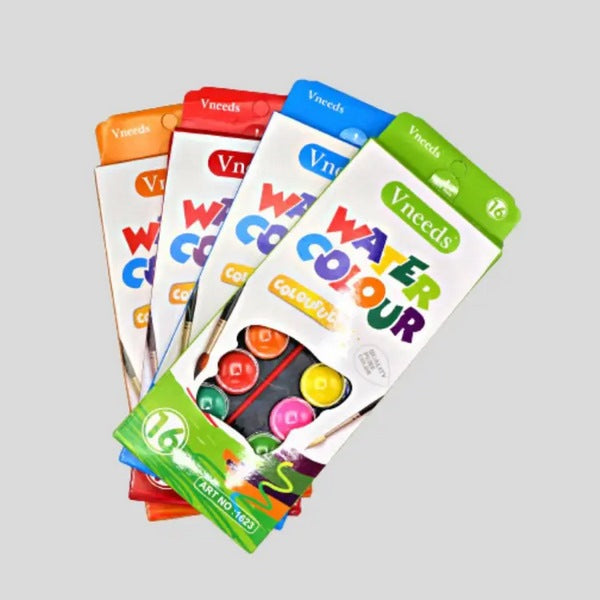 الوان مائية 16 قطعة