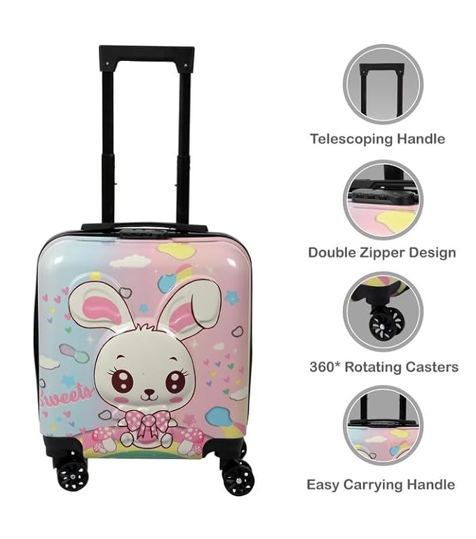 حقيبة عربة للأطفال على شكل أرنب صغير