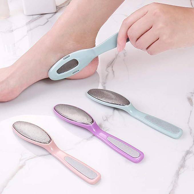 steel Foot File Callus Remover Foot Scrubber Foot Rasp Double