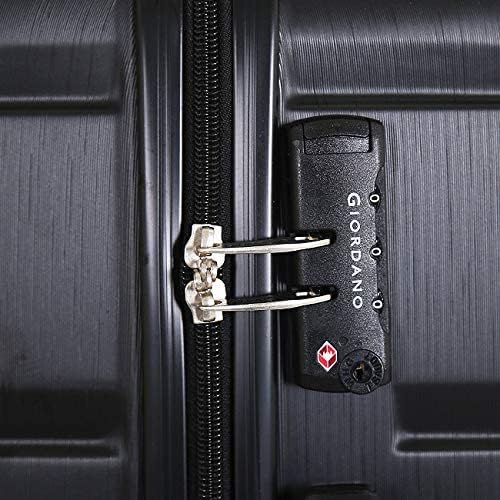 حقيبة سفر Rower Ferrari Series ذات الجوانب الصلبة باللون الأسود