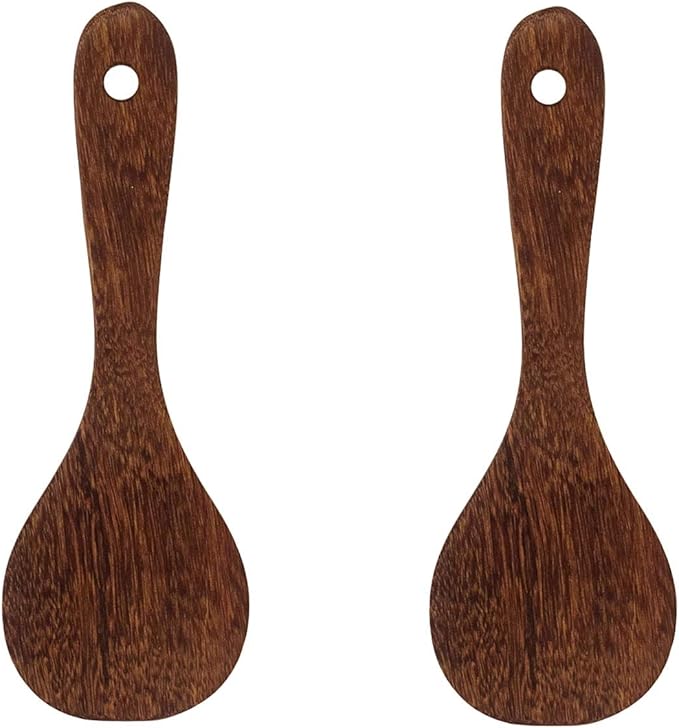 مكشطة طعام خشبية