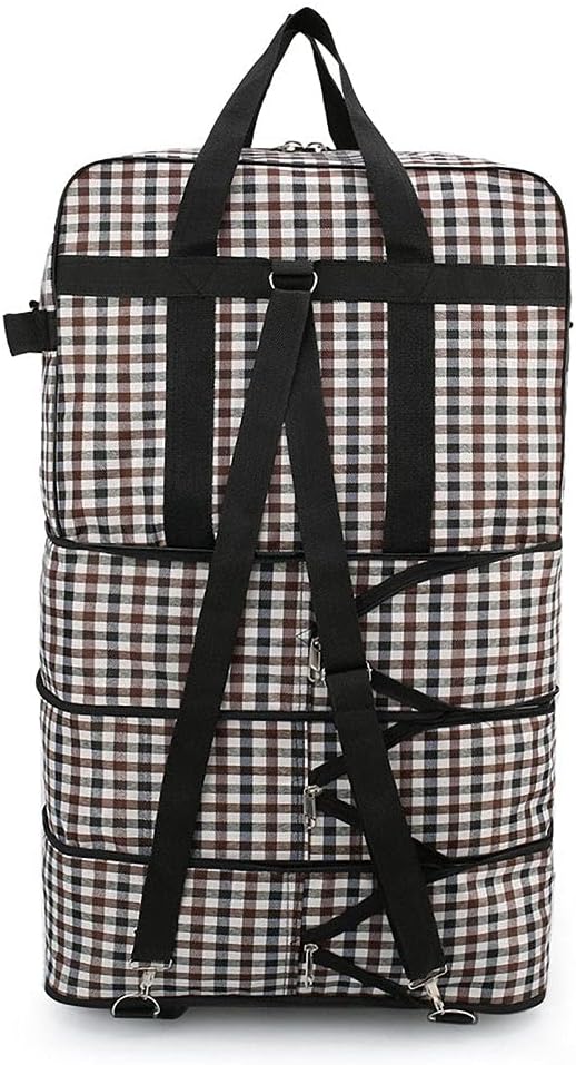 حقيبة ظهر قابلة للتوسيع مع عجلات