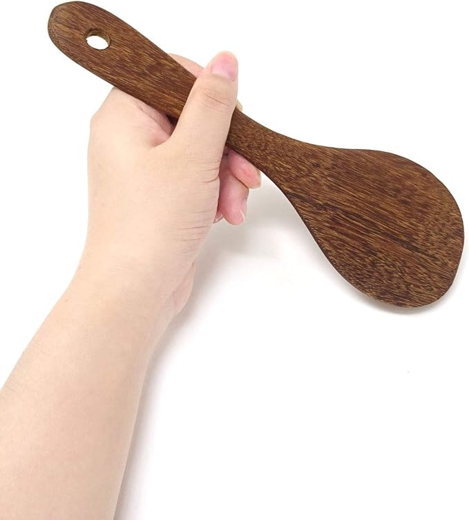 مكشطة طعام خشبية