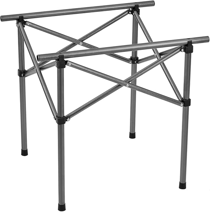 طاولة تخييم قابلة للطي والحمل من الألومنيوم