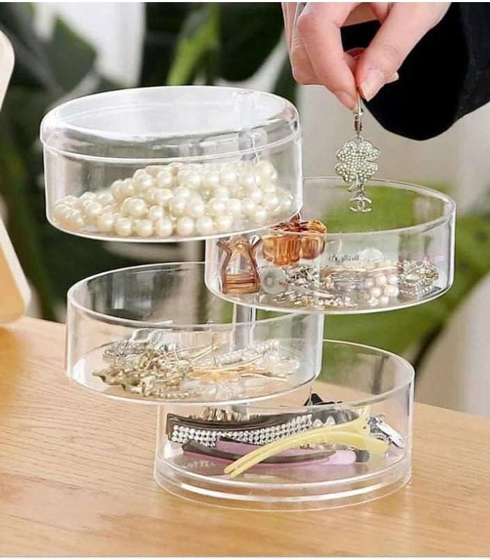 Rotating Jewelry Storage Box