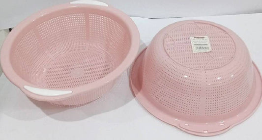 مصبغة بلاستيكية بيضاوية بمقبض