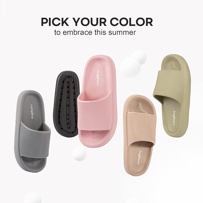 Pillow Slippers - Non Slip Quick Drying