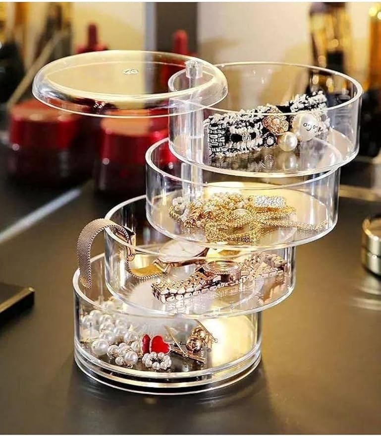 Rotating Jewelry Storage Box