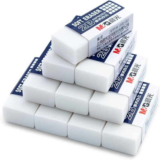 ممحاة بيضاء 2B