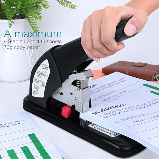 Heavy Duty Stapler Staples, Reduced Effort, 100 Sheets
