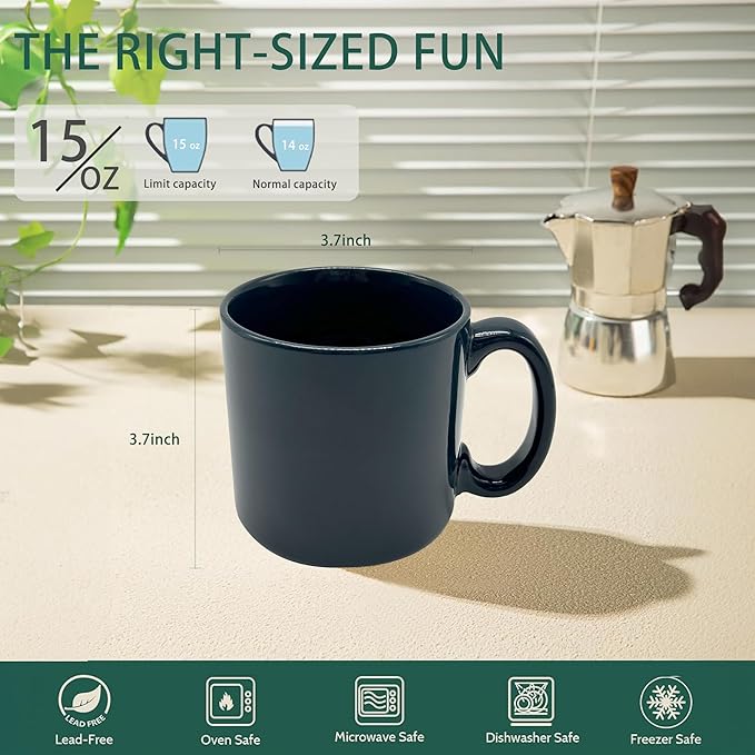 CERAMIC MUG 9.5*9CM 1Pcs