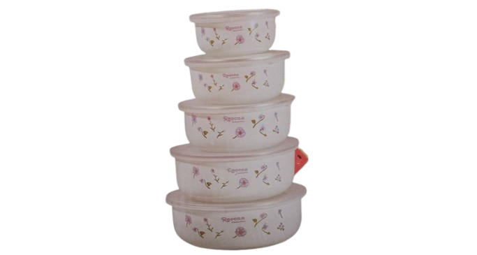 مجموعة من 5 قطع من المينا مقاس 10-18 سم