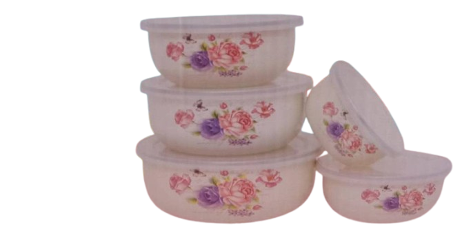 5pcs Enamel item set 10-18cm