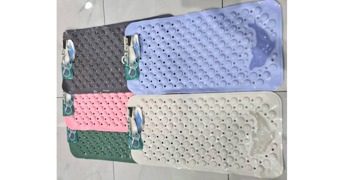 Random Colourful Bathroom mat