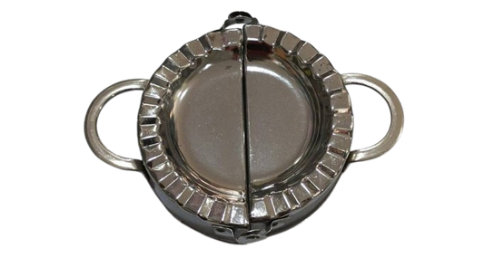 صانعة الزلابية اليدوية المصنوعة من الفولاذ المقاوم للصدأ