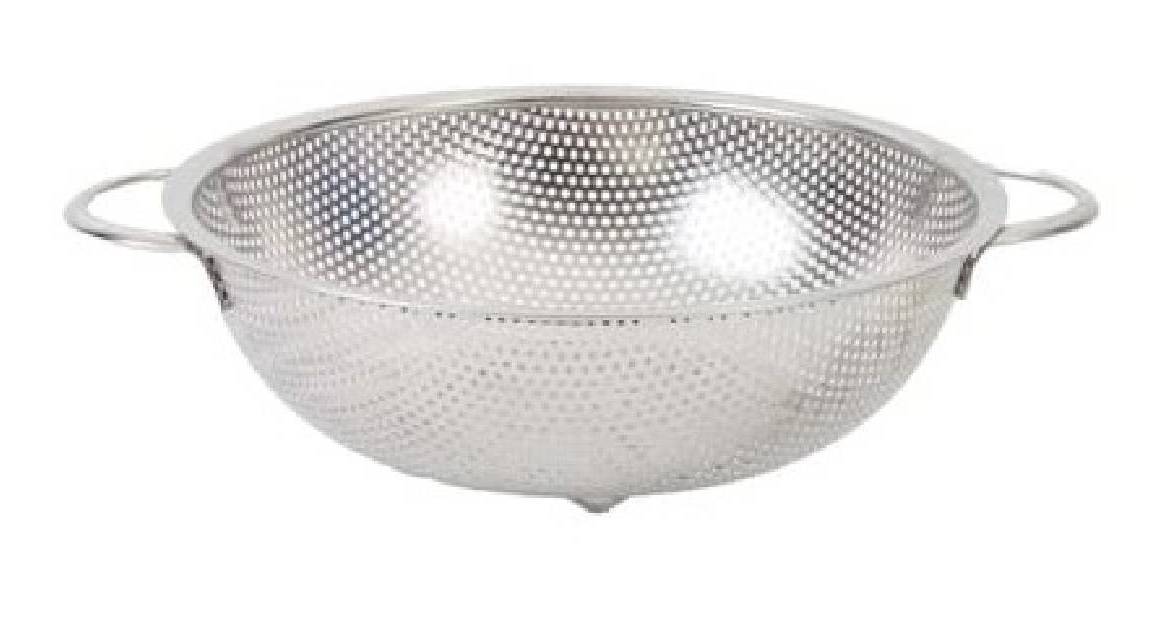 مصفاة متعددة الأغراض من الفولاذ المقاوم للصدأ مقاس 22 سم