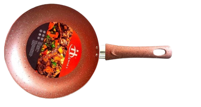 مقلاة مطلية بالرخام مقاس 20 سم