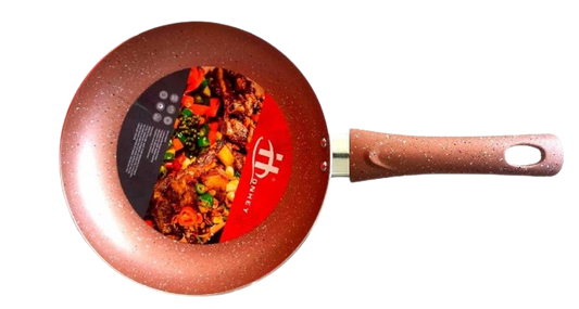 مقلاة مطلية بالرخام 22 سم