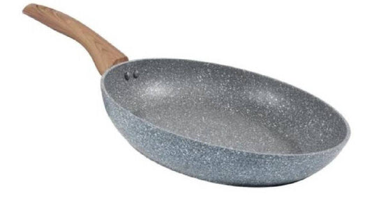 مقلاة مطلية بالرخام 22 سم