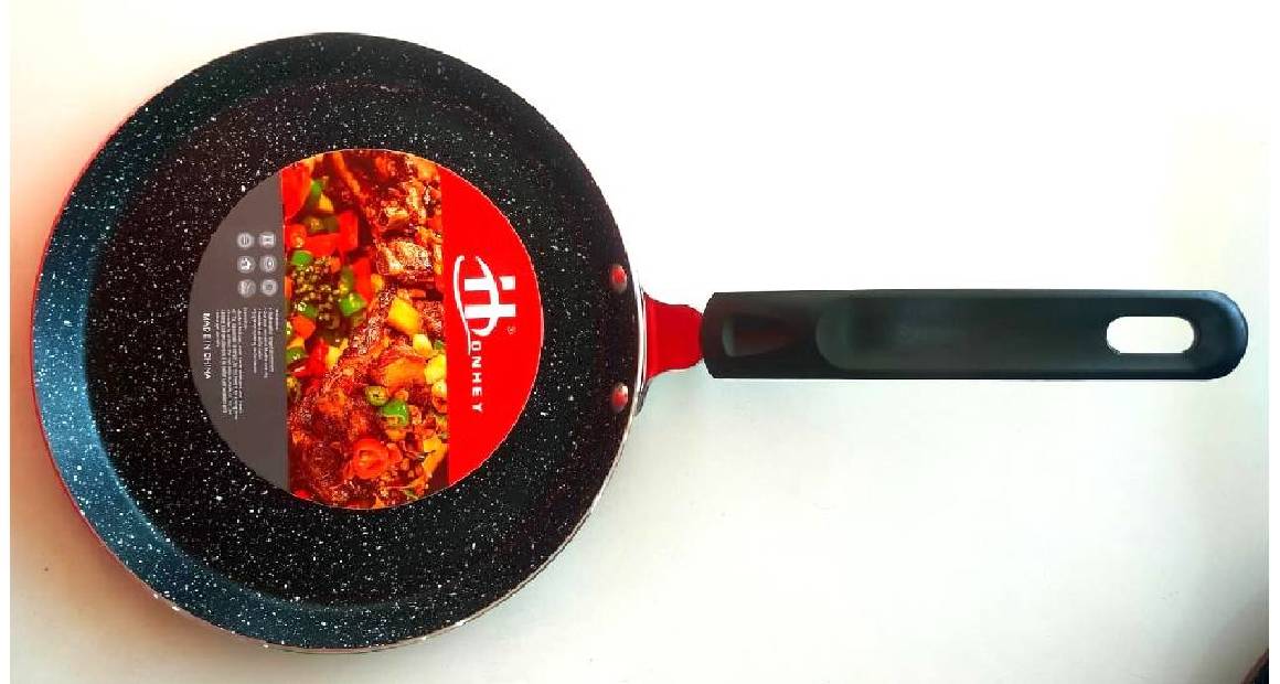 مقلاة مطلية بالرخام 24 سم