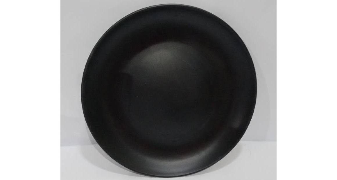 Plastic Melamine Plate Black