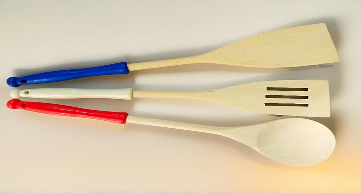 New Wooden Spoon and Spatula 31cm