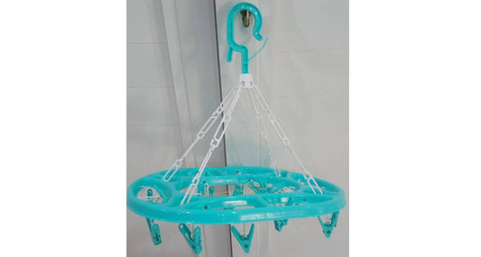 Round Drying Hanger with Clip