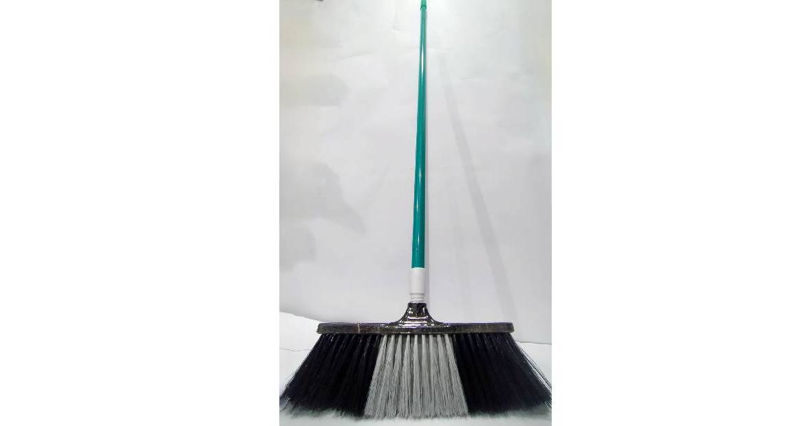 Brush with iron pole