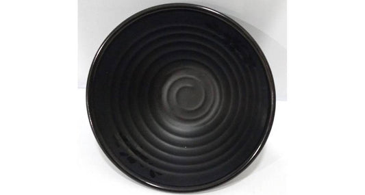 وعاء تقديم الميلامين باللون الأسود