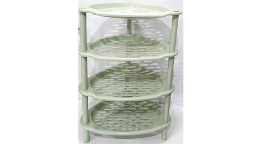 رف بلاستيكي من ترينجل بثلاث طبقات مع عجلة