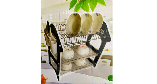 3 Layer Iron Dish Rack