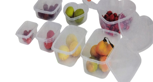 حاوية تخزين بلاستيكية محكمة الغلق