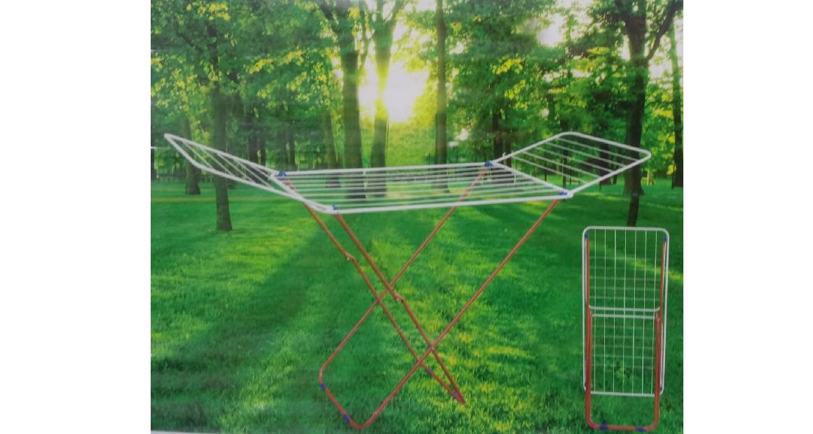 رف تجفيف الملابس المصنوع من الفولاذ المقاوم للصدأ بطول 160 متر