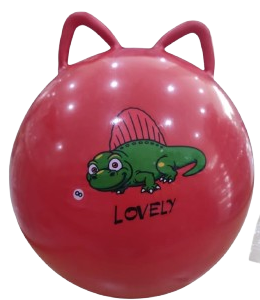 Colourful Inflatable Bouncy Ball Toy with Handle