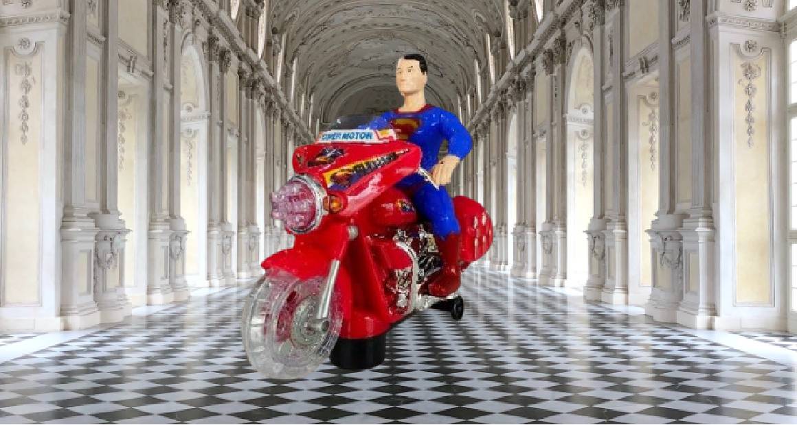 Battery Sports Bike Red