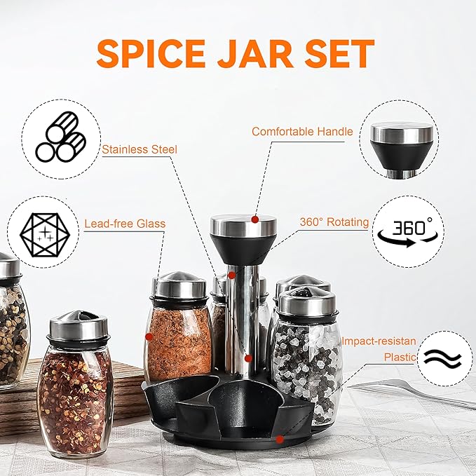 Spice Bottle Set