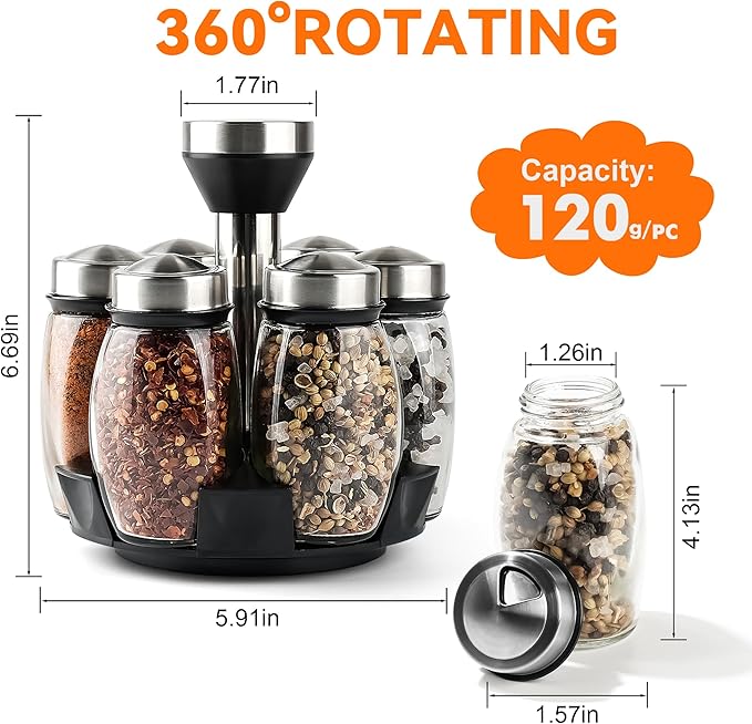 Spice Bottle Set