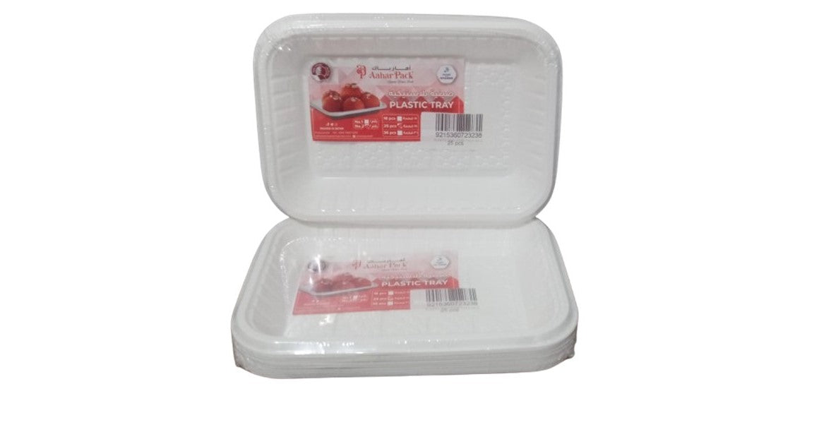 Plastic Tray No2, 25 Pcs
