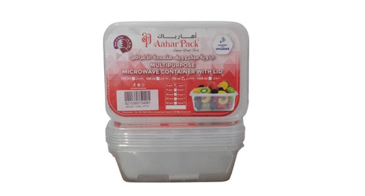 حاوية ميكروويف مع غطاء