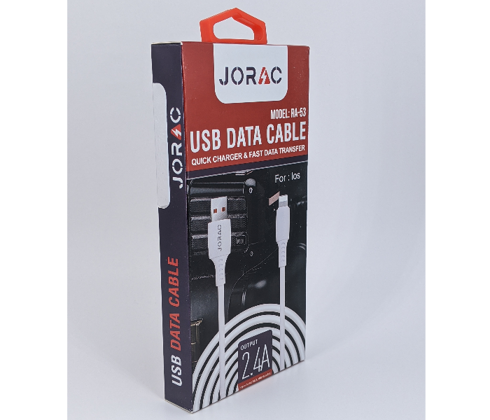 كابل بيانات لايتنينج من جوراك - أبيض