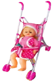 عربة أطفال قابلة للطي من Generic للبنات، عربة أطفال، عربة أطفال، عربة أطفال