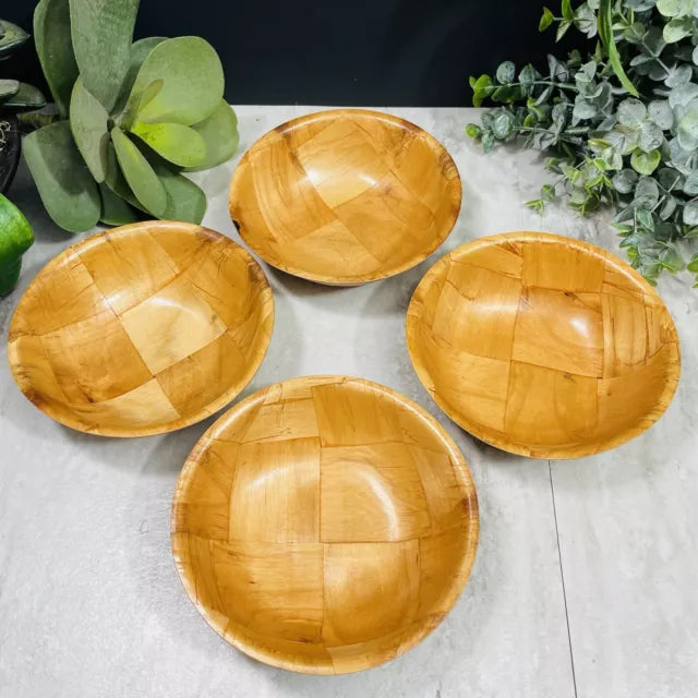 Melamine Bamboo Color Serving Bowl