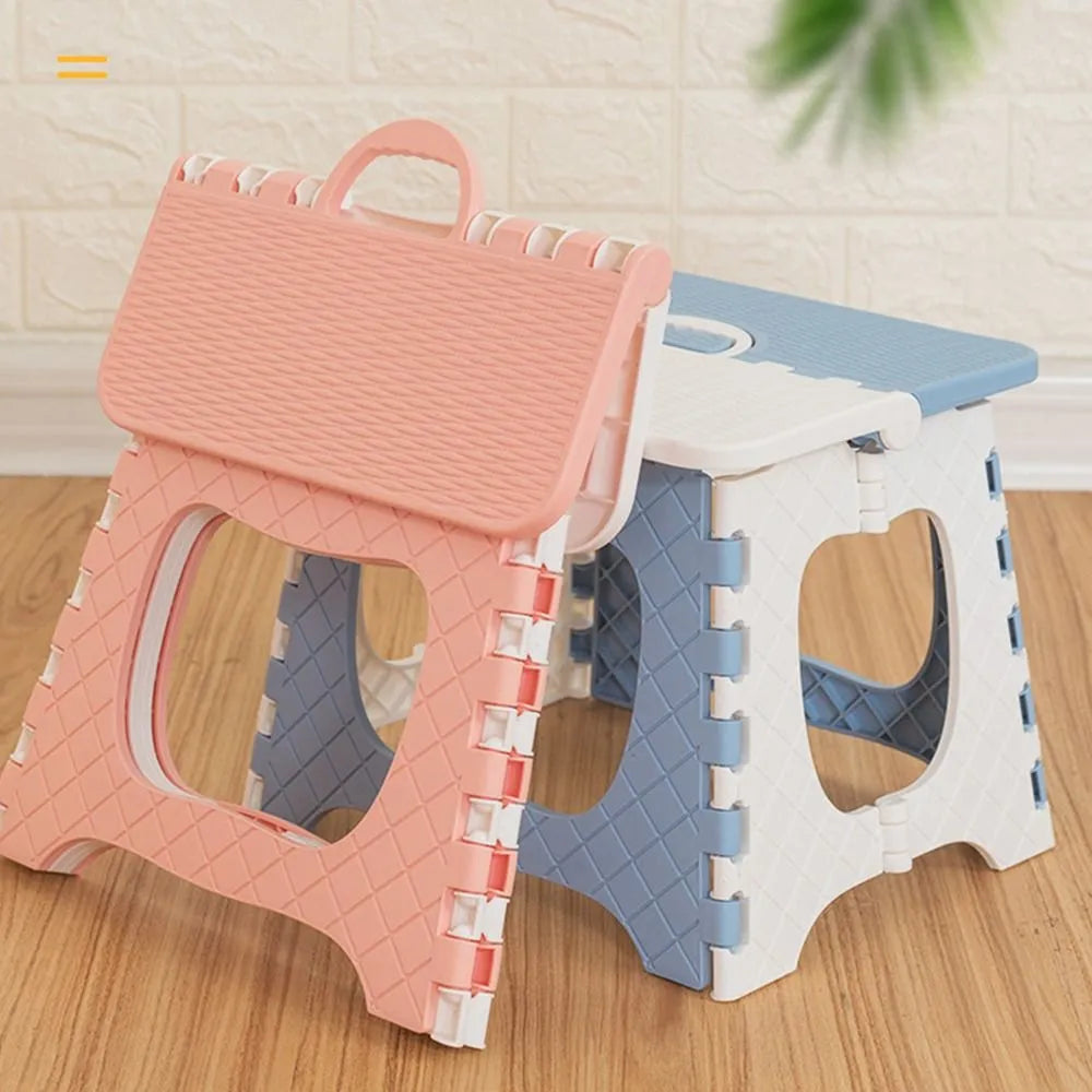 Portable Plastic Folding Stool Multi Purpose House Mini Stool Outdoor