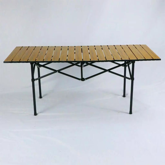 طاولة تخييم قابلة للطي، محمولة، مخفضة، خفيفة الوزن