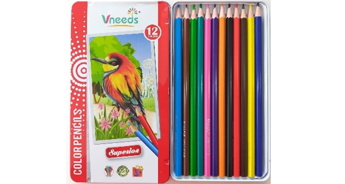 Colour Pencil 12 Pcs Set