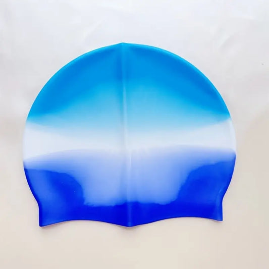 Splash-Proof, Silicone Swim Cap for Adults - Waterproof, Non-Woven Fabric,